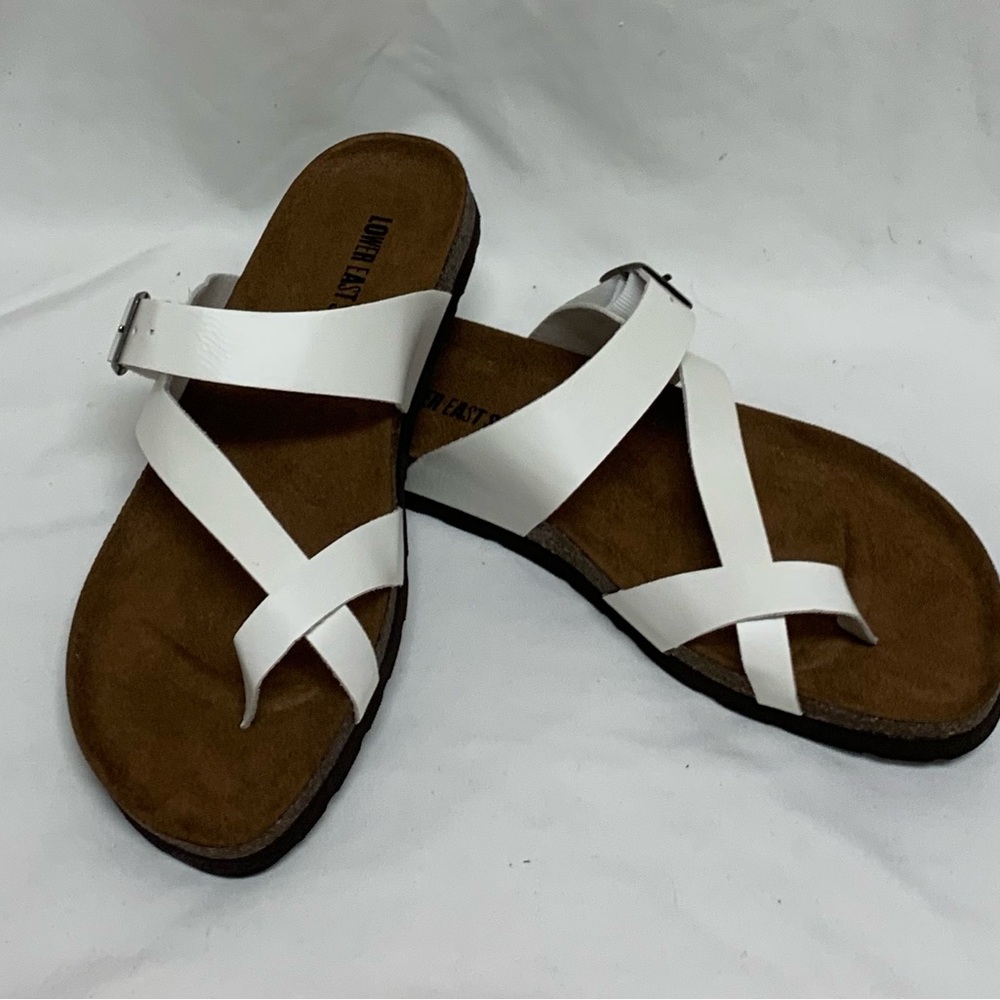 Lower East Side Women's Opal Sandal ~ White ~ 6